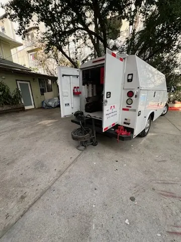 Magnet Plumbing service vehicle on-site for Faucet Repair in South Lake Worth